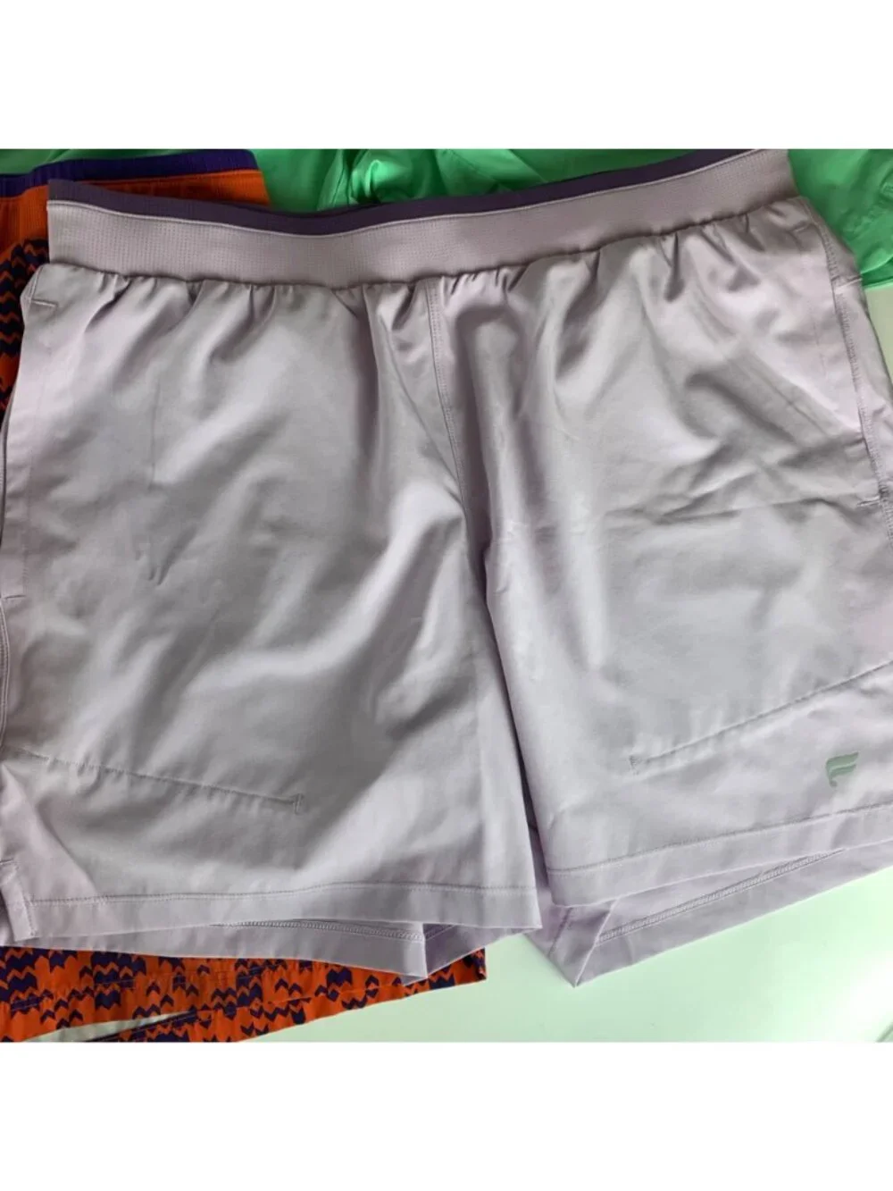 Lot of 6 Fabletics Multicolor Athletic Shorts Mens Large